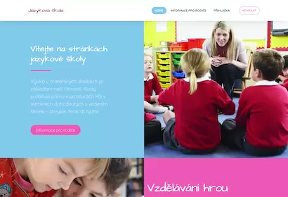 Náhled webu jazykovaskolazb.cz
