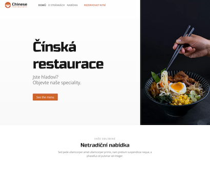 Náhled šablony Chinese Restaurant