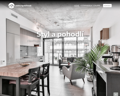 Náhled šablony Home Space