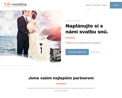 Náhled šablony Wedding 2